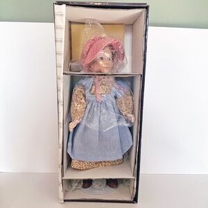 Aston Drake Mary Ingalls Porcelain Collectible Doll, Little House on the Prairie